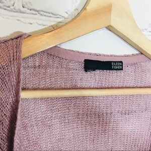 Eileen Fisher Sweaters - EILEEN FISHER Metallic Linen Open Cardigan Sweater Eileen Fisher Sweaters - EILEEN FISHER Metallic Linen Open Cardigan Sweater